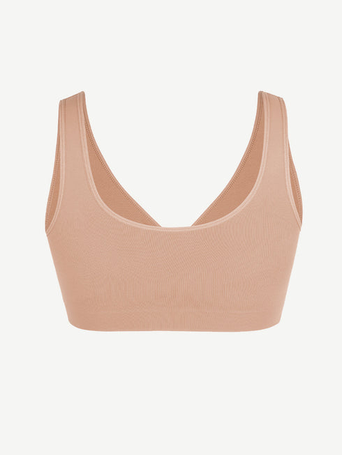 Well-in Vogue Seamless Shaping Bust Support Wider Back Bra